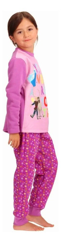 Pijama Algodón Frozen Caffarena Talla 6 Malva 30943