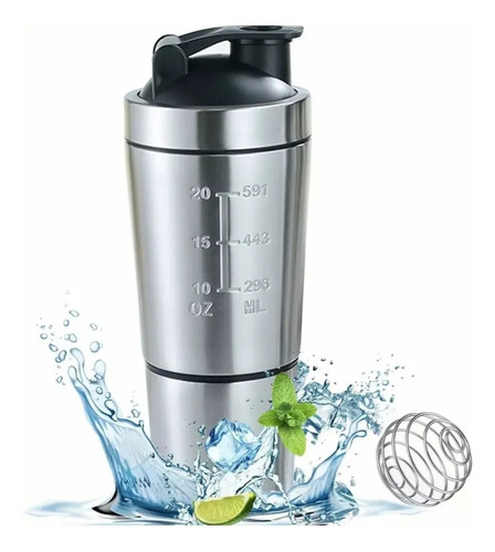 Shaker Proteina Vaso Shaker Acero Inoxidable Shaker Gym