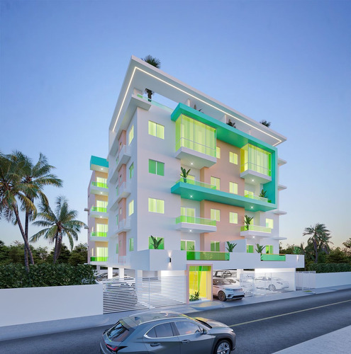 Apartamento De 2  Habitaciones En Urbanizacion Tropical