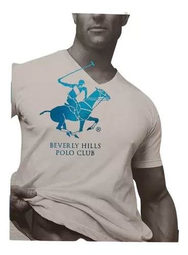 Beverly Hills Polo club - Playera de Manga Corta para Mujer