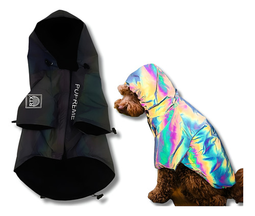 Impermeable Para Perro Gato Ropa De Lluvia Mascotas