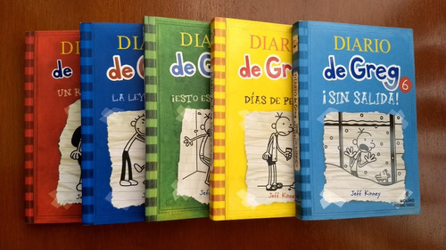 Diario De Greg Colección (1,2,3,4,6)