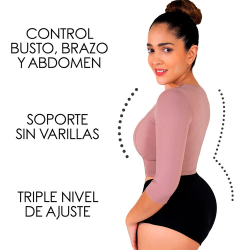 Faja Reductora, Moldeadora Brazos Y Espalda Slim Top