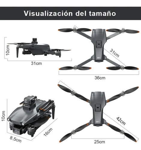 Wu Mini Drone Sjrc L600 Pro Max Gps Rc L600max-evo Con