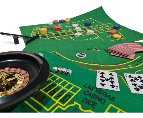 Casino 5 En 1 Ruleta, Blackjack, Poker, Craps Y Dado Poker