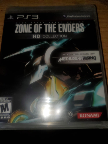 Zone Of The Enders Ps3 Sellado Sin Abrir Tras Compra