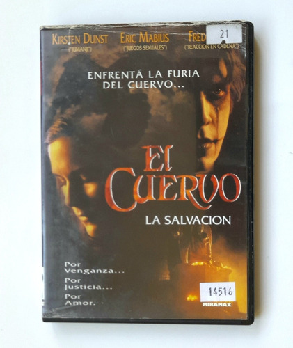 El Cuervo: La Salvacion - Dvd Original - Los Germanes