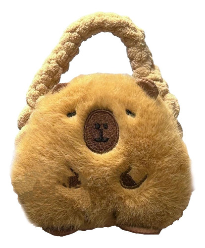 Llavero De Felpa De Capybara Para Mujer, Colgante De Bolso,