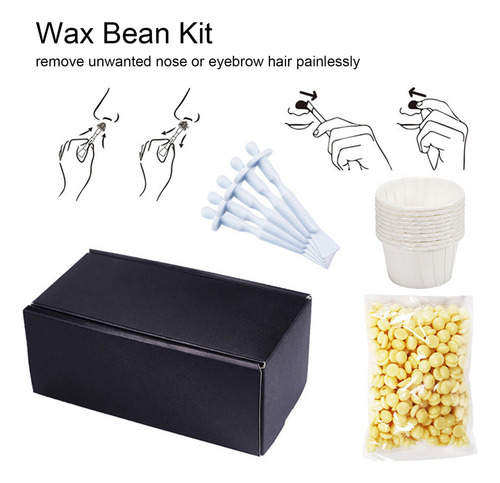 Aplicadores De Feijão De Cera Wax Bean Nose Kit De Remoção