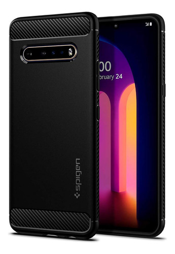 Spigen Rugged Armor Funda Compatible Con LG V60 Thinq -