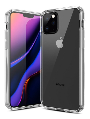 Imagen 2 de 9 de Funda Protector Rigida Antigolpe Para iPhone XS Max + Vidrio