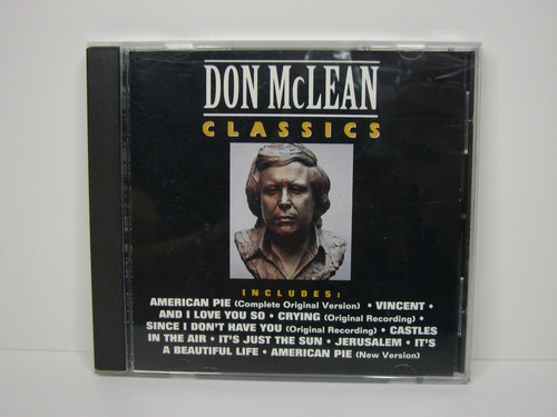 Cd Don Mclean Classics Usa Edición 1992 C/1