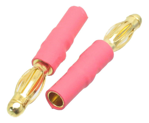 Conector Tipo Bala Macho De 4,0 Mm Sin Cables A Conector Tip