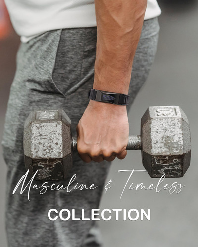 Pulseras Deportivas Magnéticas De Silicona 7 En 1 Con Energí