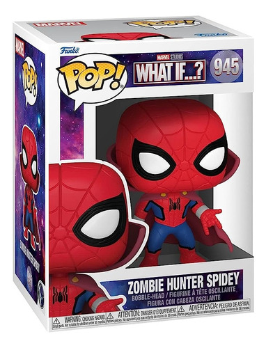 Funko Pop Spider Man Zombie Hunter Marvel 945