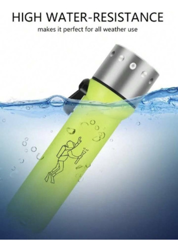 Lanterna Para Mergulho Noturno Led Prova Dagua Profissional