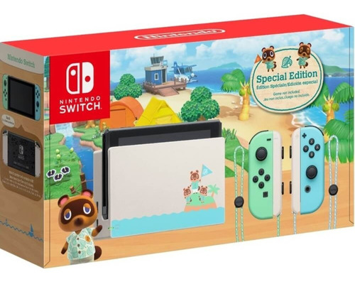 Imagen 1 de 7 de Consola Nintendo Switch Edicion Especial Animal Crossing
