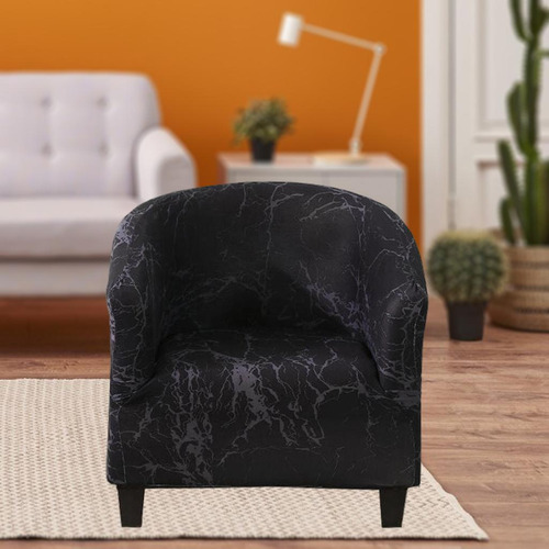 3 Cubiertas De Silla De Bañera De Terciopelo Suave Veteado