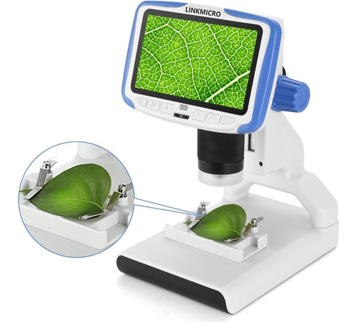 Linkmicro - Microscopio Digital Usb Con Pantalla Lcd De 5 