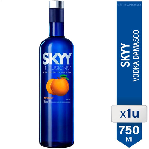 Vodka Skyy Apricot Infusions 750ml  - 01 Almacen