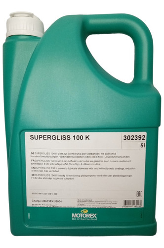 Aceite Lubricante Motorex Supergliss 100 K (slideways Oil)