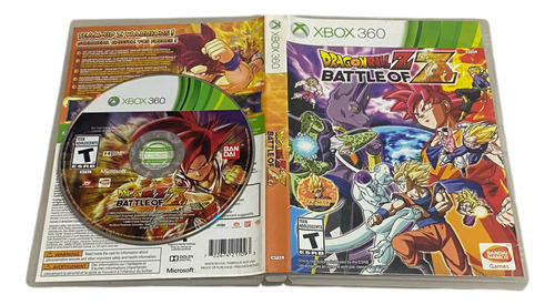 Dragon Ball Battle Of Z Xbox 360 Legendado Envio Ja!