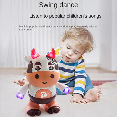 K A Juguetes Musicales For Bebés Con Forma De Vaca, Juguete