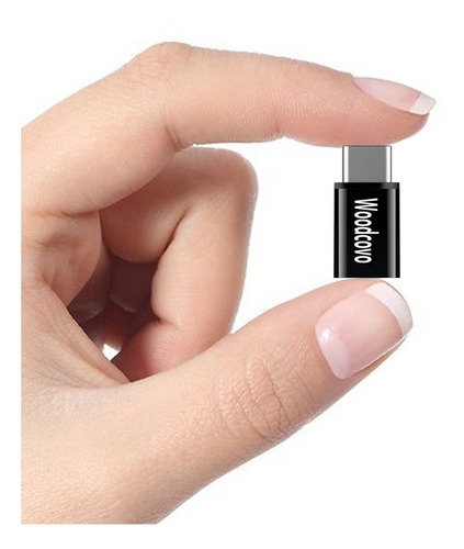 Imagen 2 de 7 de Adaptador - Micro Usb Hembra A Usb-c Macho