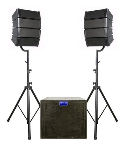 Sistema De Audio Lineal American Audio Mray Sistem 18