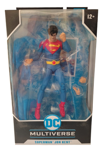 Superman Jon Kent Liga Justicia Dc Multiverse Mcfarlane 