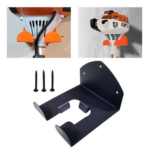 Weed Trimmer Rack Wall Mount,power Tool Holder Garage Black
