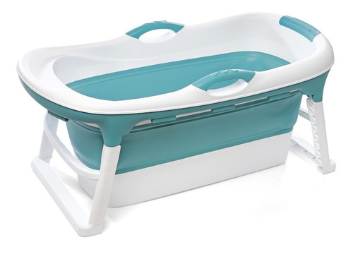 Imagen 1 de 9 de Bañera Plegable Para Bebe Y Adultos Felcraft De 120x55cm
