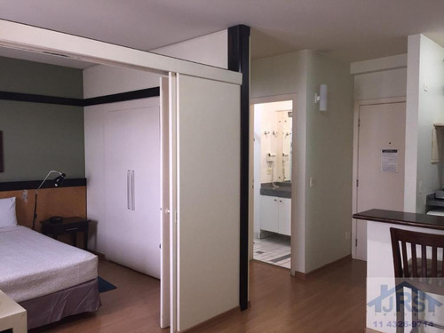 Imagem 17 de 18 de Flat Com 1 Dormitório Para Alugar, 35 M² Por R$ 2.700,00/mês - Alphaville Industrial - Barueri/sp - Fl0020