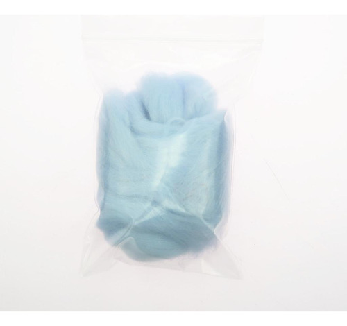 10g Fibra Artesanías De De Mano Azul