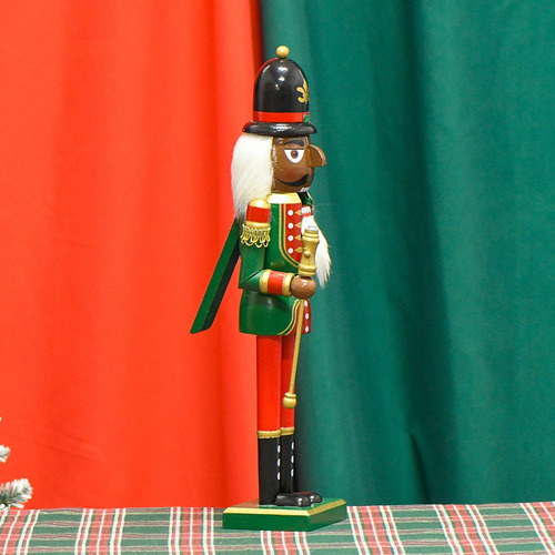Escultura De Cascanueces Navideños De 15,7 Pulgadas, Adorno