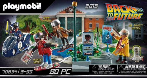 Playmobil Back To The Future 70634 Parte Ii Persecución