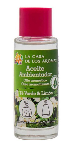 Aceite Esencial Té Verde Y Limón 50ml La Casa De Los Aromas