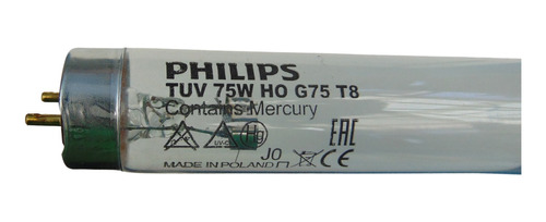 Lampara Germicida Uv Philips Modelo Tuv75w Ho G75 T8