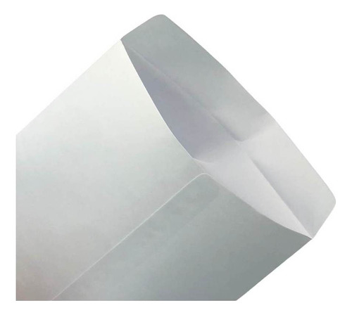Envelope Branco Com 50 Unidade 229mm X 324mm Para Contrato Liso