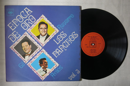 Vinyl Vinilo Lp Acetato Los Panchos Epoca De Oro Vol 3 