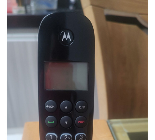 Teléfono Motorola Moto750ce Inalámbrico - Color Negro