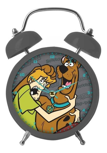 Relógio De Mesa Despertado Scooby 40277  Btc Decor