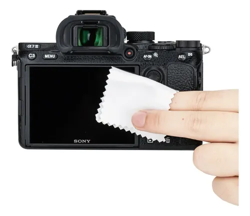 Protector De Pantalla De Vidrio Templado Para Canon EOS R7 Y R6 - 3 Unidades, Dureza 9H, Incluye Cubre-zapata