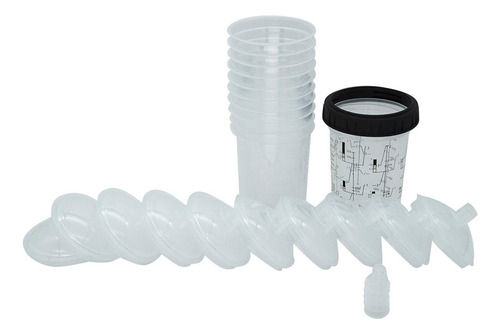 Para Vasos Mezclar Pintura, Revestimientos Desechables 400ml