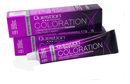  Question  Kit tinta coloración profesional 2 tinta 2 ox 1 matizador tono negro x 90mL