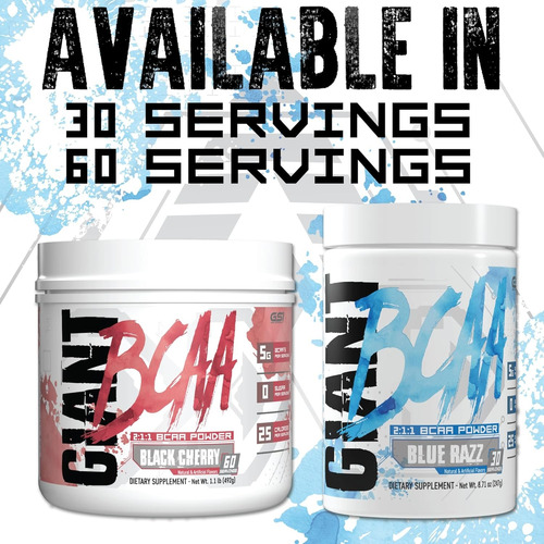 Giant Sports Performance Bcaas Aminos 2:1:1 495g | 60 Srv |