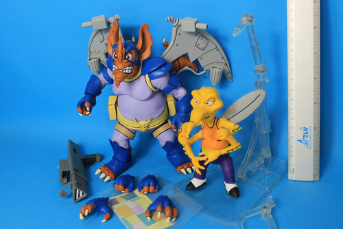 Wingnut & Screwloose Tmnt Neca (Usado)