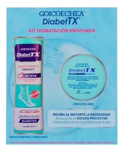 comprar Pack Goicoechea Diabet Tx Crema Urea 250g + Emulsión 400ml