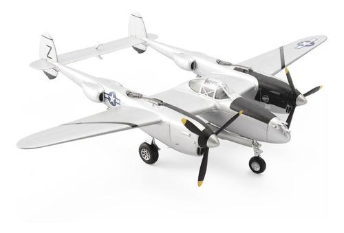 Avión Militar P-38 Fighter Lightning Modelo 1:72
