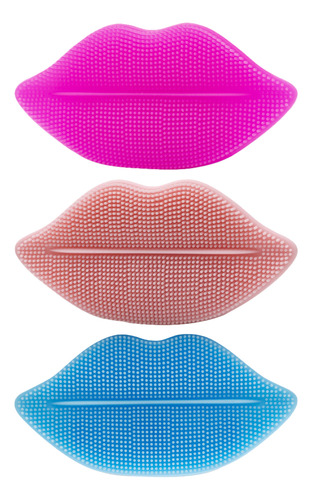 Cepillo De Silicona Para Limpiar Labios Rubber Face Scrubber